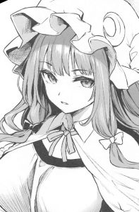 パチュリー・ノーレッジのプロフィール用顔画像