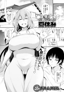 ナスムスビム「僕とお姉ちゃんの夏休み」の表紙